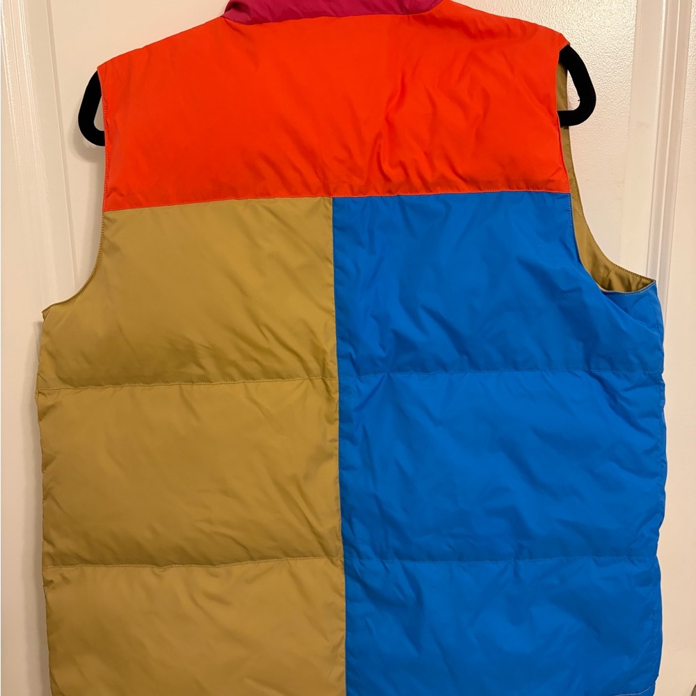 KULE Reversible Colorblock Puffer Vest – Quilted Snap Front - Picture 2 of 5